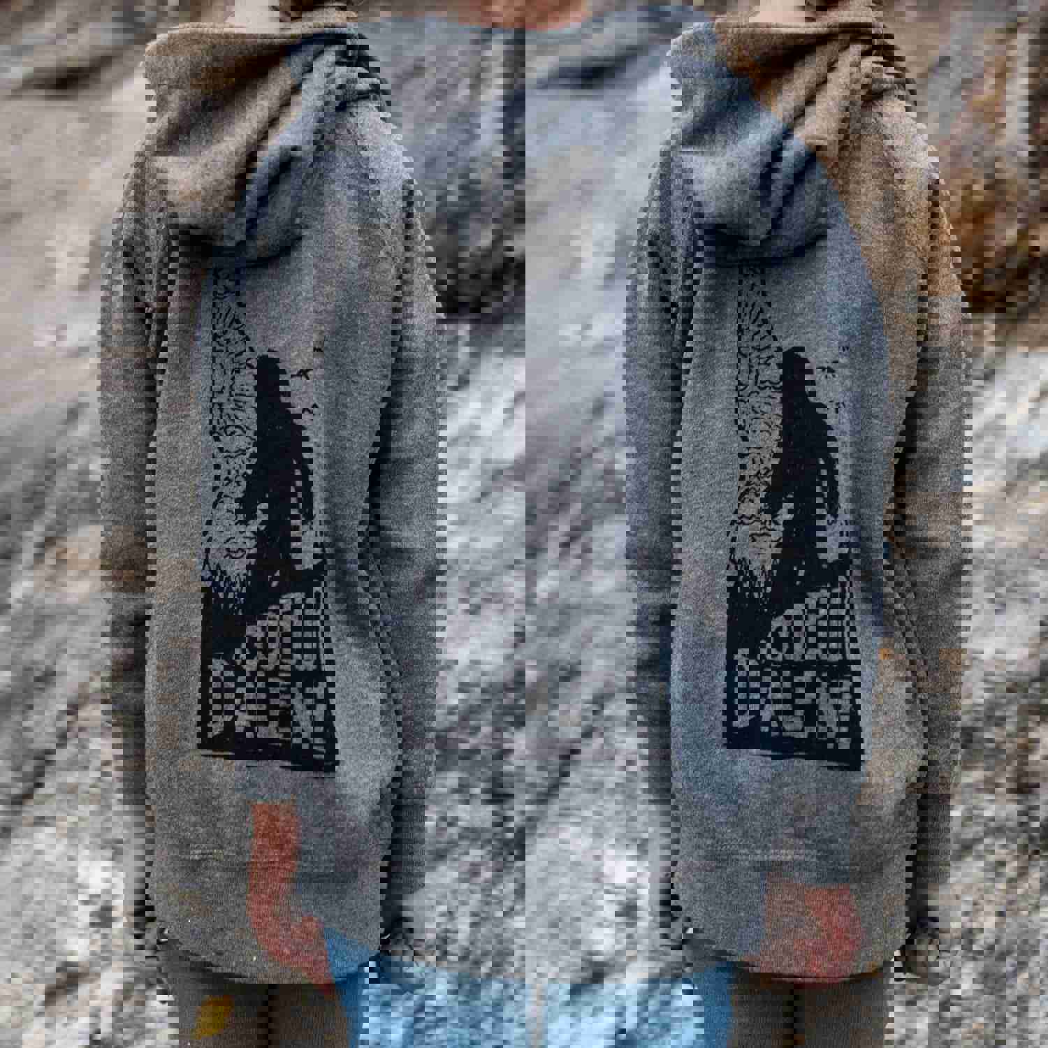 CDA Bigfoot Gray Toddler Zip Hoodie