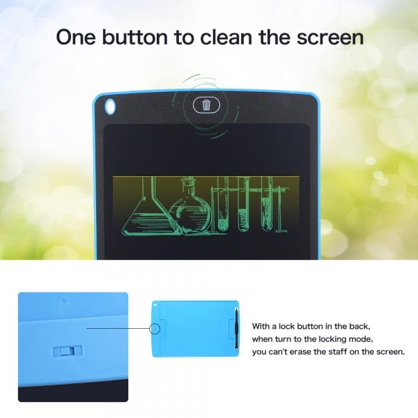 10 Inch LCD Writing Tablet for Kids - Digital Drawing Board with Erase Button