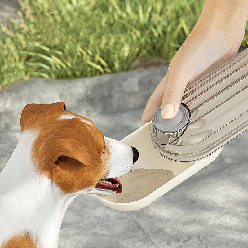 2 In 1 Pet Water Cup - Portable Drinking & Feeding Cup for Dogs