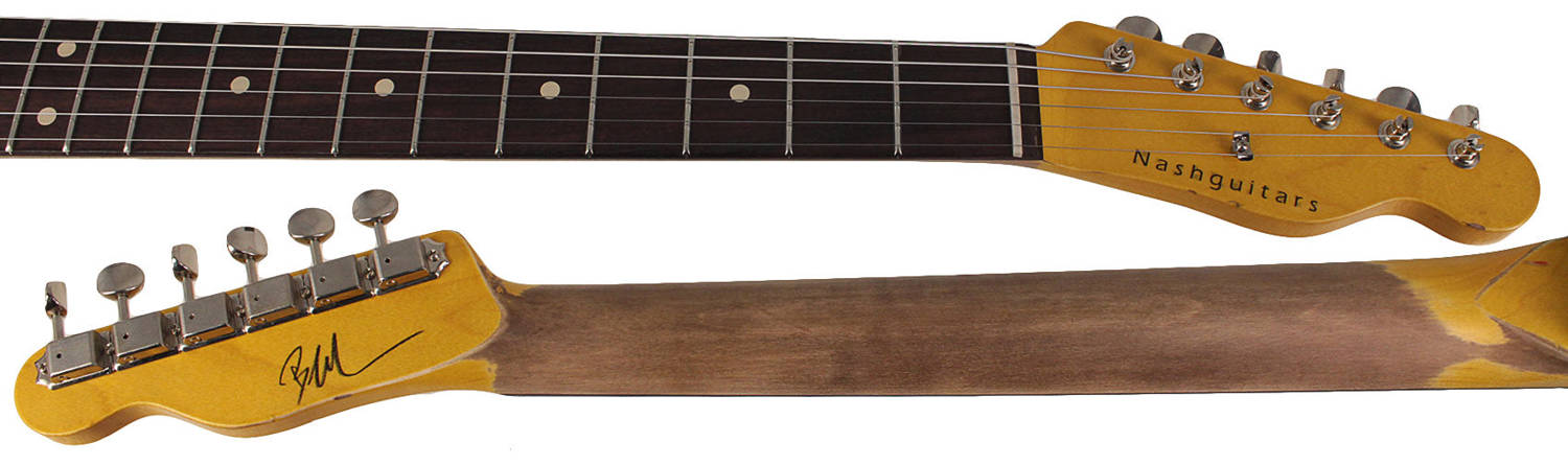 Nash T-63 Guitar in Surf Green with Light Aging
