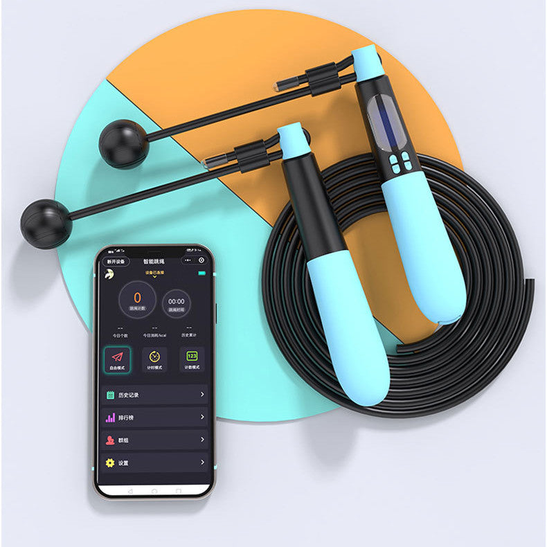 Wireless Electronic Counting Skipping Rope for Fitness & Exercise