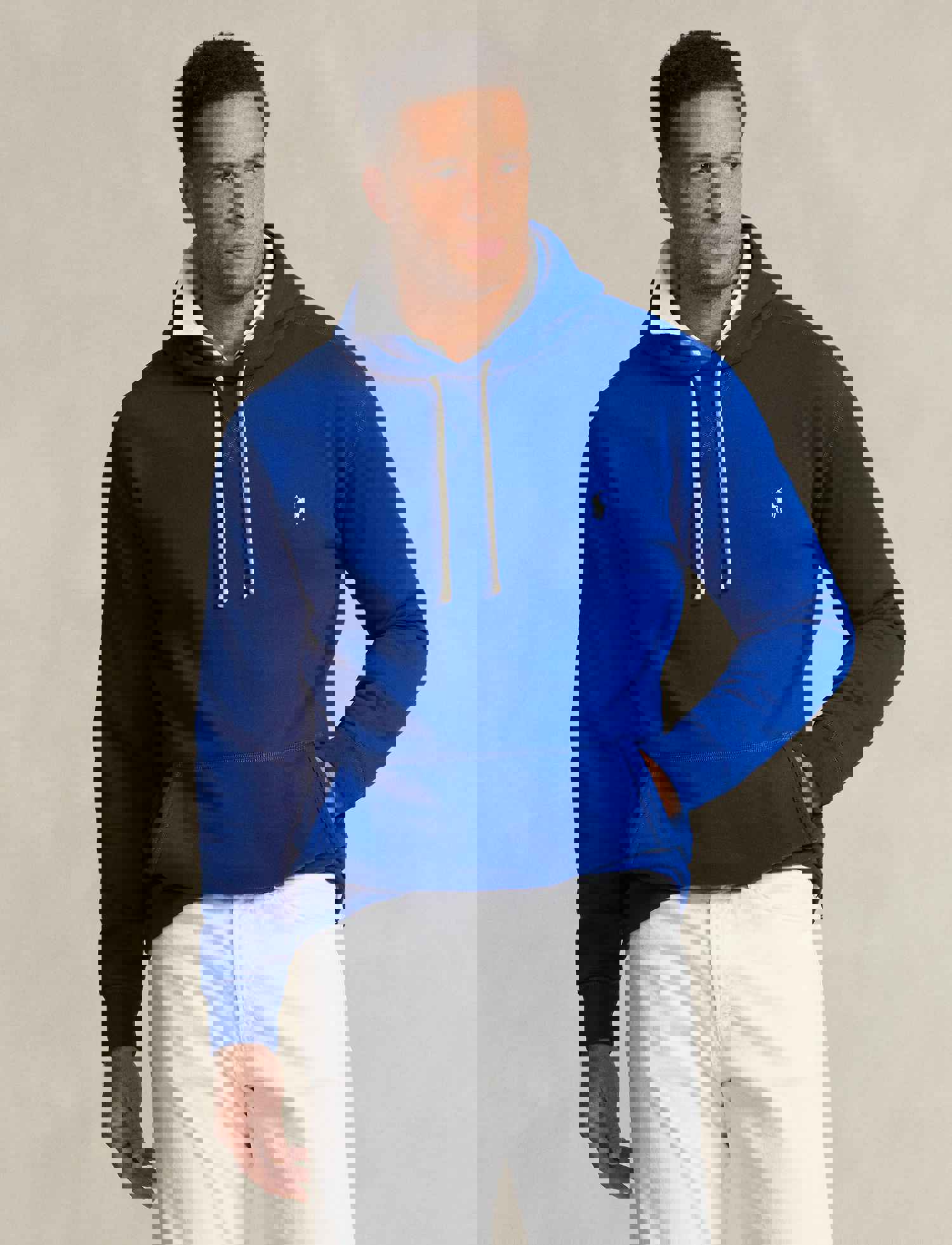 Polo Ralph Lauren Big & Tall Hoodie - Fleece Knit - Blue