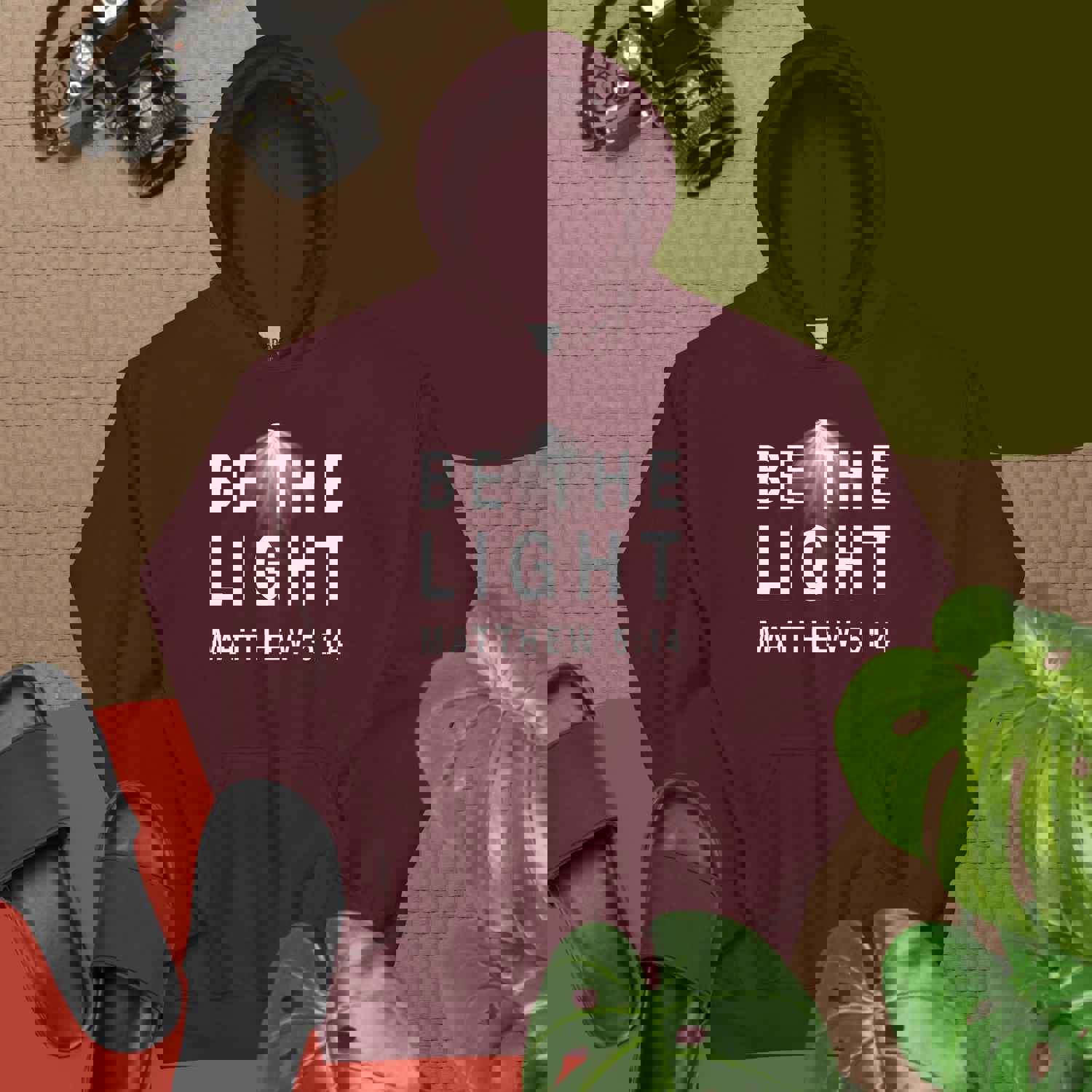 F&H Christian Be The Light Hoodie - Soft, Stylish, and Cozy