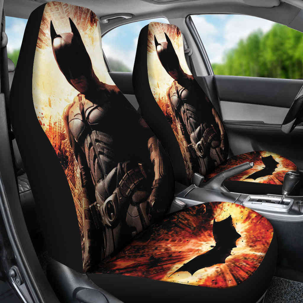 Batman Car Seat Covers - Custom-Made & High-Quality Car Accessories