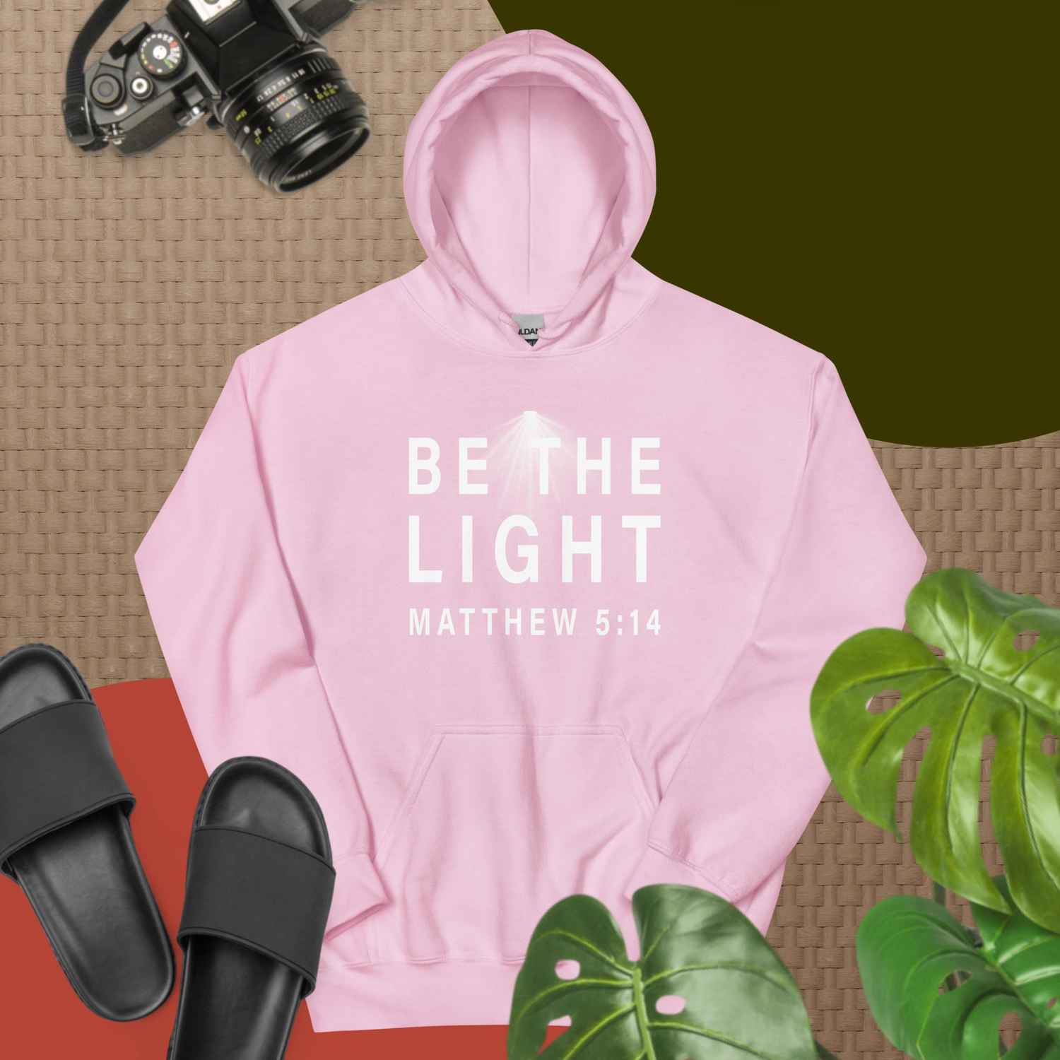 F&H Christian Be The Light Hoodie - Soft, Stylish, and Cozy