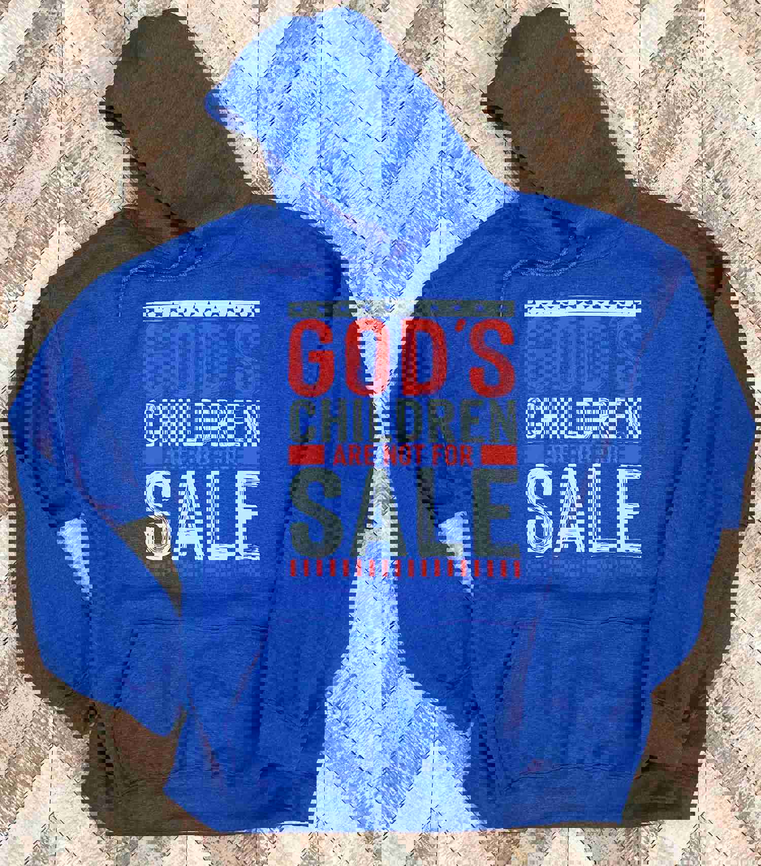 Gods Children Are Not For Sale Shirt - American Flag USA Military Christian T-Shirt