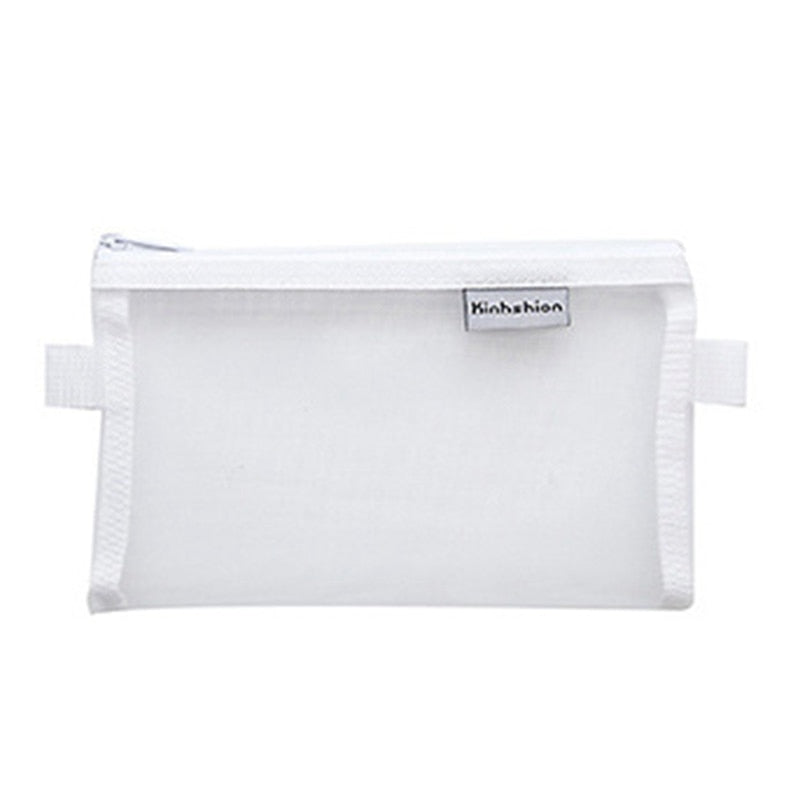 Lkblock Korean Fashion Transparent Pencil Case Pouches