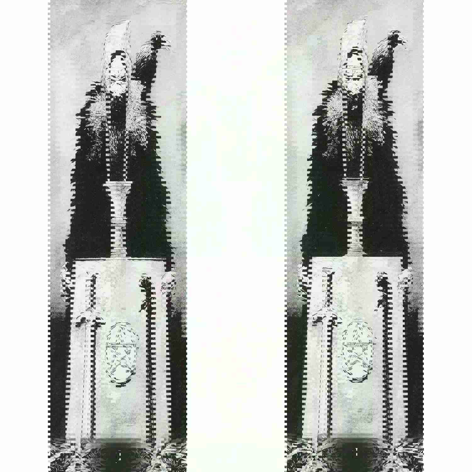 Murder of Crows Tarot Deck by Corrado Roi - Gothic Art 78 Cards