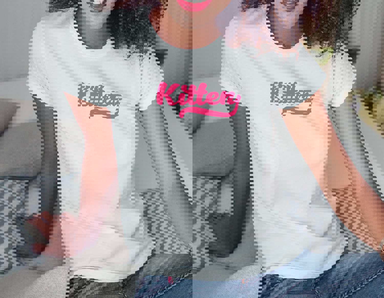 Kitten Shirt - DDLG Women's Tee - Cute & Sexy Design