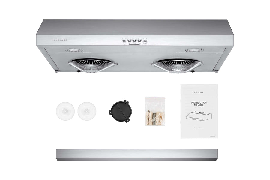Hauslane Chef Series C100 Stainless Steel Under Cabinet Range Hood