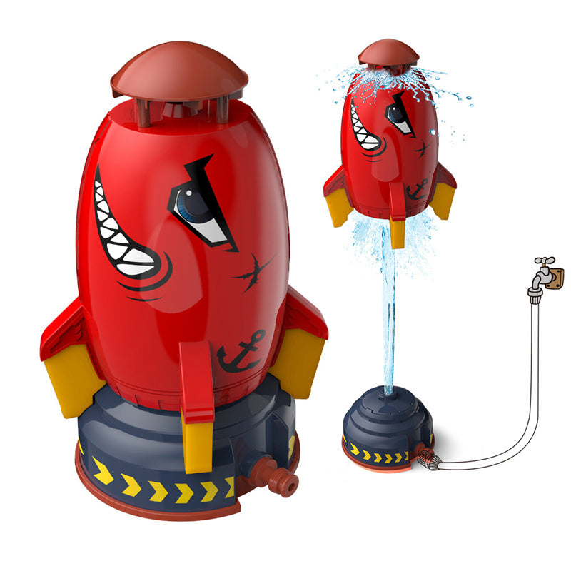 Rocket Launcher Toys for Kids - Outdoor Water Pressure Sprinkler Toy