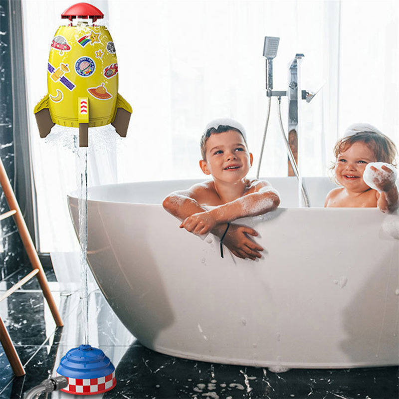 Rocket Launcher Toys for Kids - Outdoor Water Pressure Sprinkler Toy