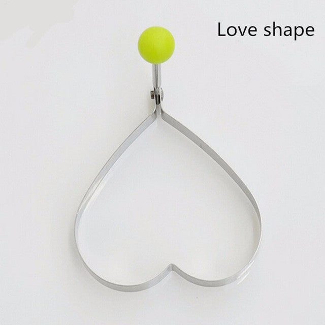 Silicone Rabbit Love Smile Star Fried Egg Mold Pancake Ring Shaper - Kitchen Cooking Tool for Kids