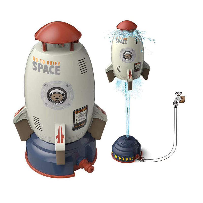 Rocket Launcher Toys for Kids - Outdoor Water Pressure Sprinkler Toy