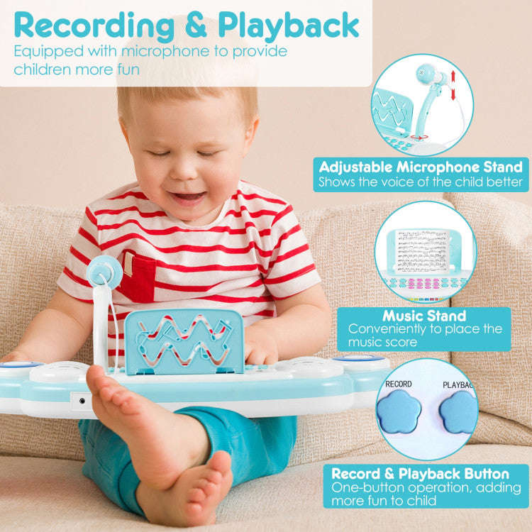Costway 37-key Kids Electronic Piano Keyboard Playset