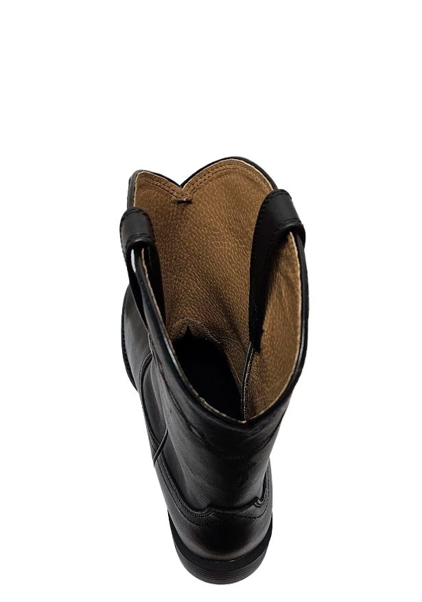 Ariat Men Heritage Roper Medium Western Boot Black 10002280