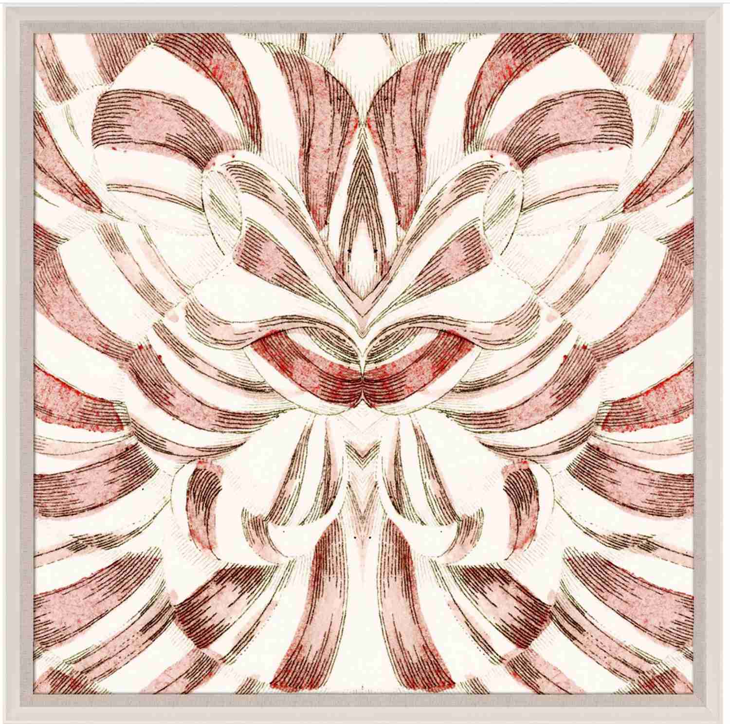 Natural Curiosities Carnations 2 Art - Modern Botanical Custom Art Piece