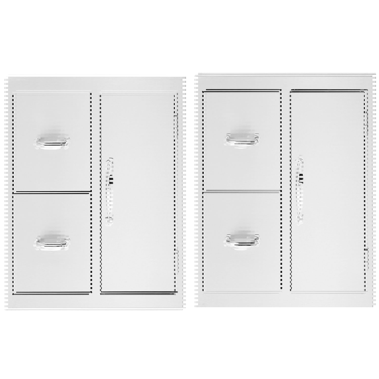 True Flame 36 Inch Stainless Steel Combo Unit for Outdoor Kitchen