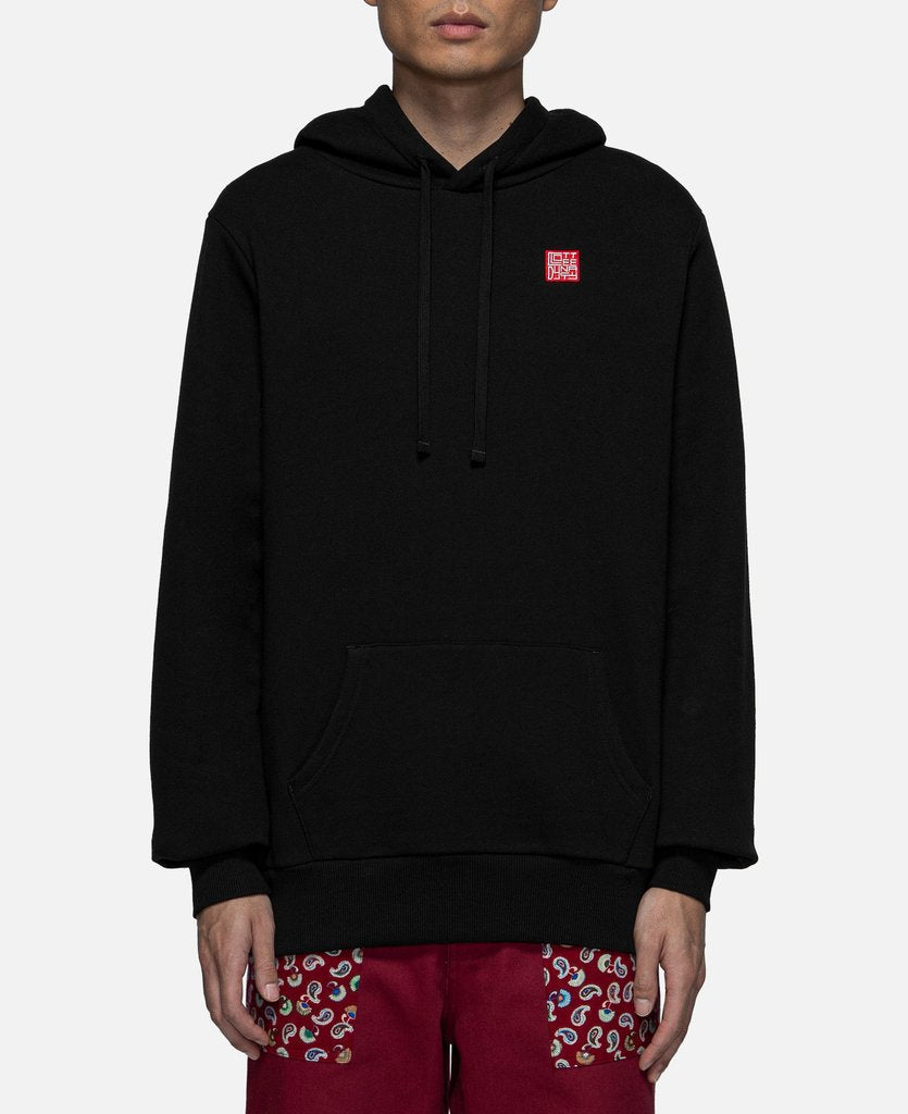 CLOT PIXEL DRAGON HOODIE - Men's Cotton Hoodie with Printed Graphics