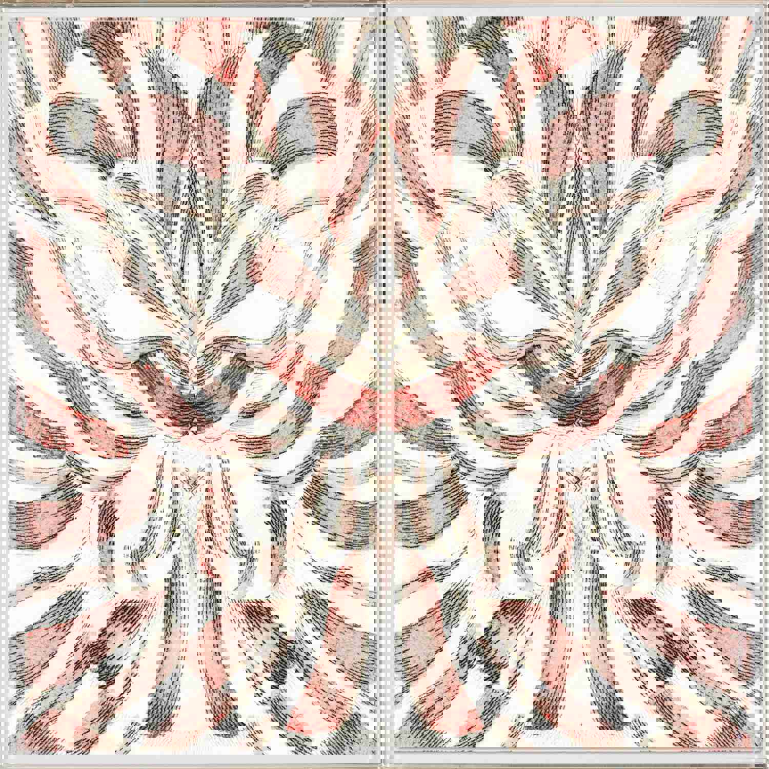 Natural Curiosities Carnations 2 Art - Modern Botanical Custom Art Piece