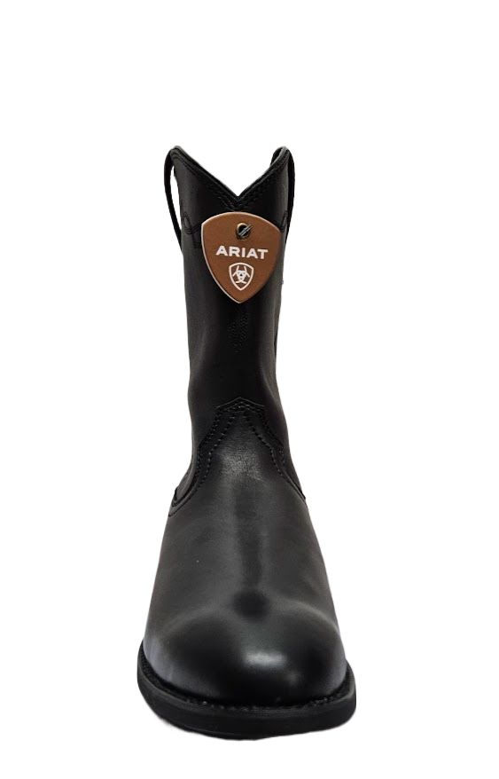 Ariat Men Heritage Roper Medium Western Boot Black 10002280