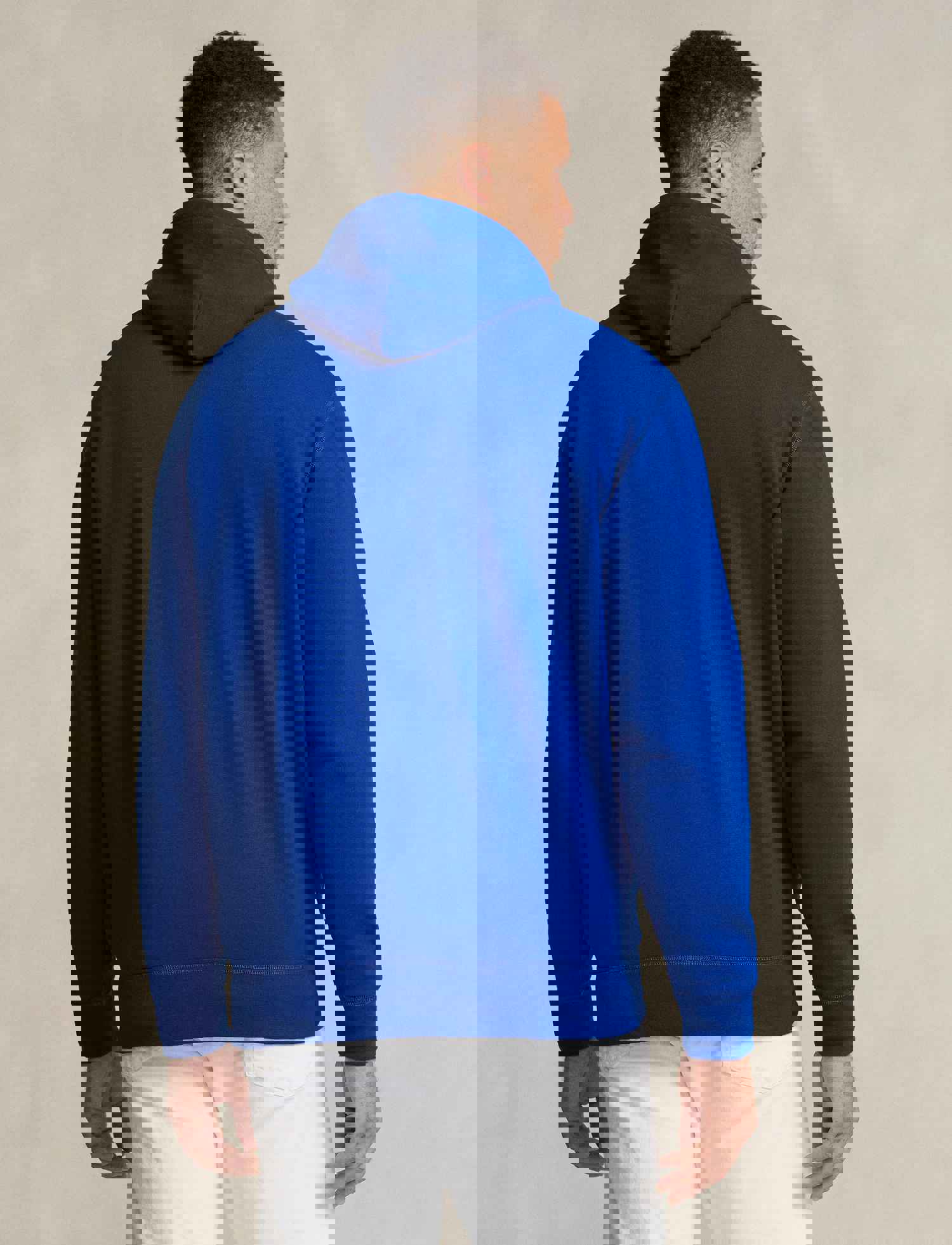 Polo Ralph Lauren Big & Tall Hoodie - Fleece Knit - Blue