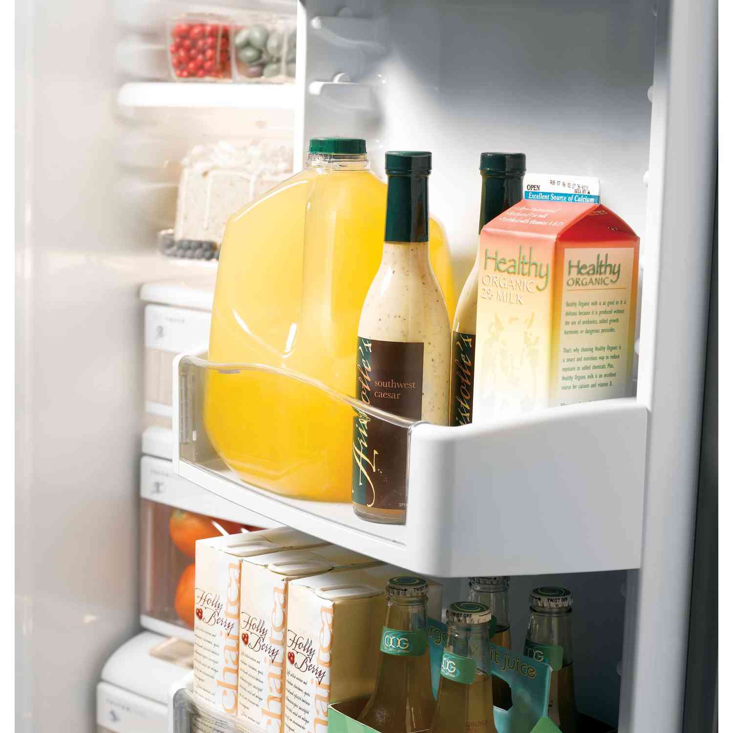 GE Profile 36-inch Side-by-Side Refrigerator with Ice and Water Dispenser