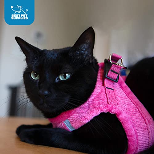 Voyager Step-in Plush Dog Harness – Soft Plush Vest for Small and Medium Dogs