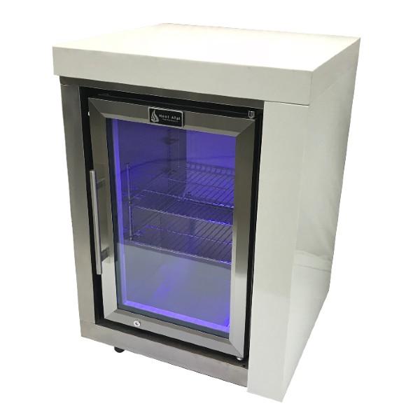 Mont Alpi MASFM 25 Stainless Steel Single Outdoor Rated Fridge Module