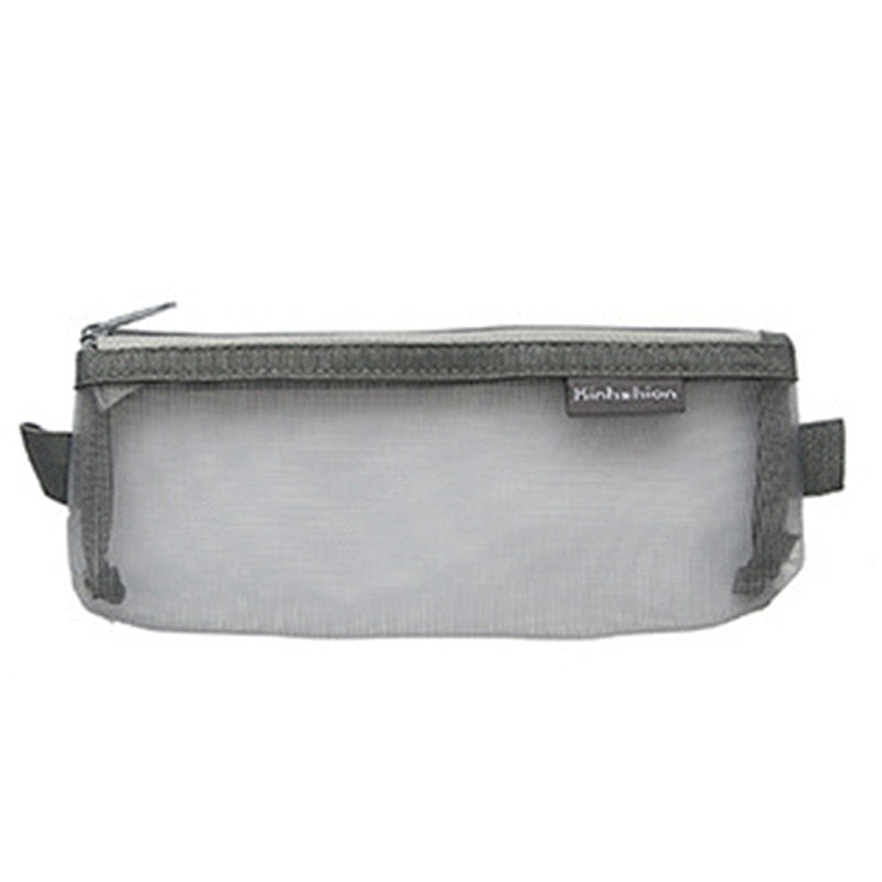 Lkblock Korean Fashion Transparent Pencil Case Pouches