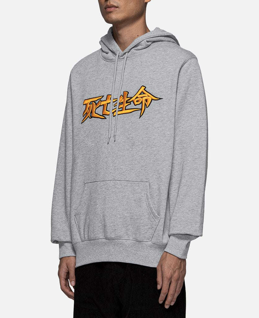 CLOT DEAD AND LIFE HOODIE - Men's Cotton Hoodie with Embroidered Graphics