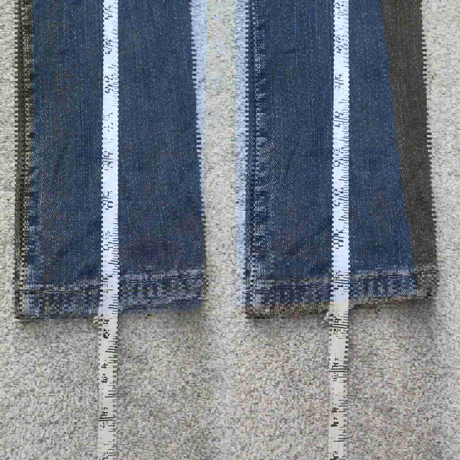 Eddie Bauer Men's Blue Denim Straight Leg Jeans W34XL34 High Rise Outdoor Workwear