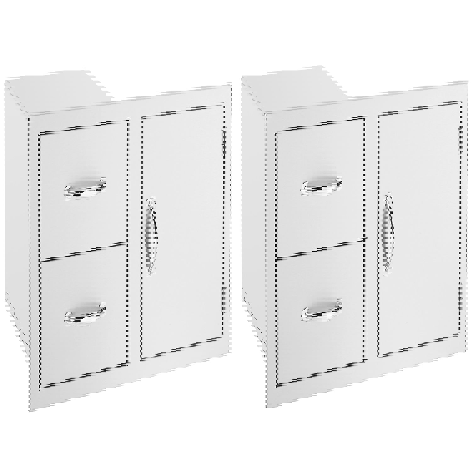 True Flame 36 Inch Stainless Steel Combo Unit for Outdoor Kitchen