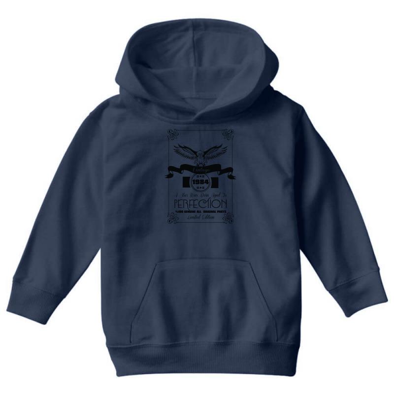 Vintage 1984 A Star Was Born Aged Perfection Youth Hoodie