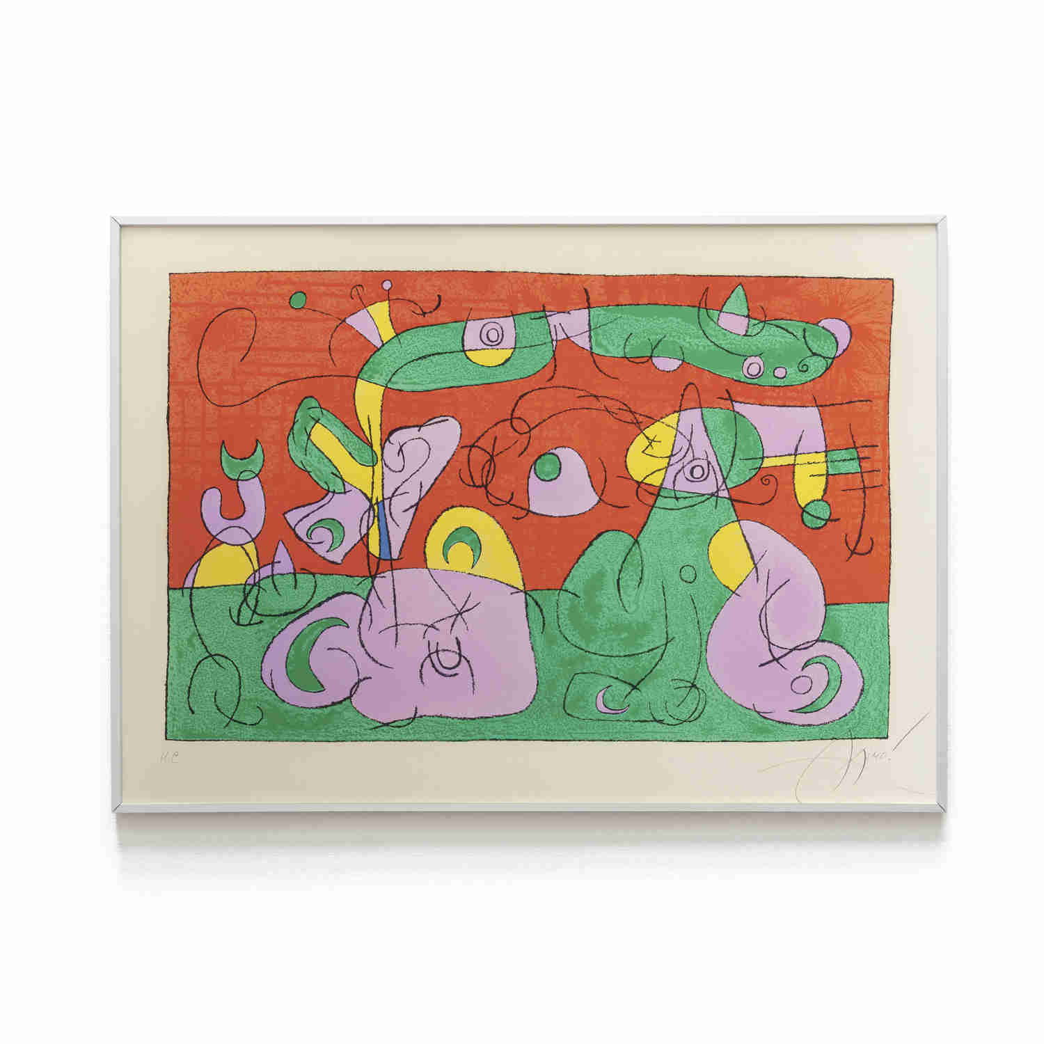 Ubu Roi - Joan Miro - Modern Art Print