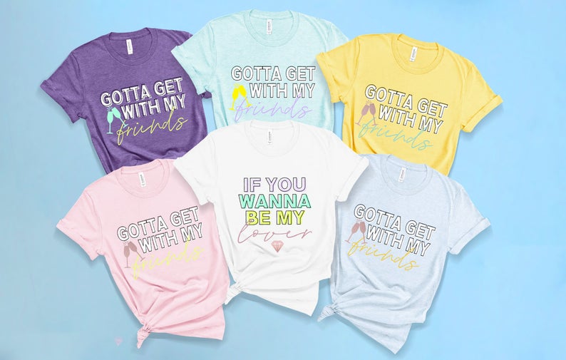 Retro Jacket Translucent | 90s Theme | Bachelorette Party Shirts