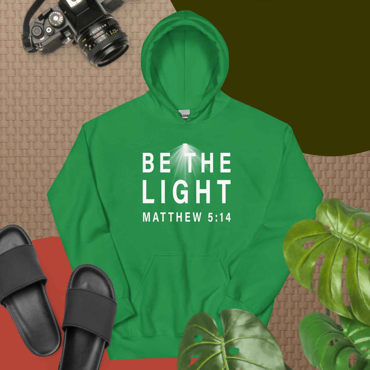 F&H Christian Be The Light Hoodie - Soft, Stylish, and Cozy