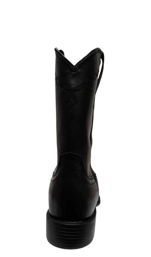 Ariat Men Heritage Roper Medium Western Boot Black 10002280