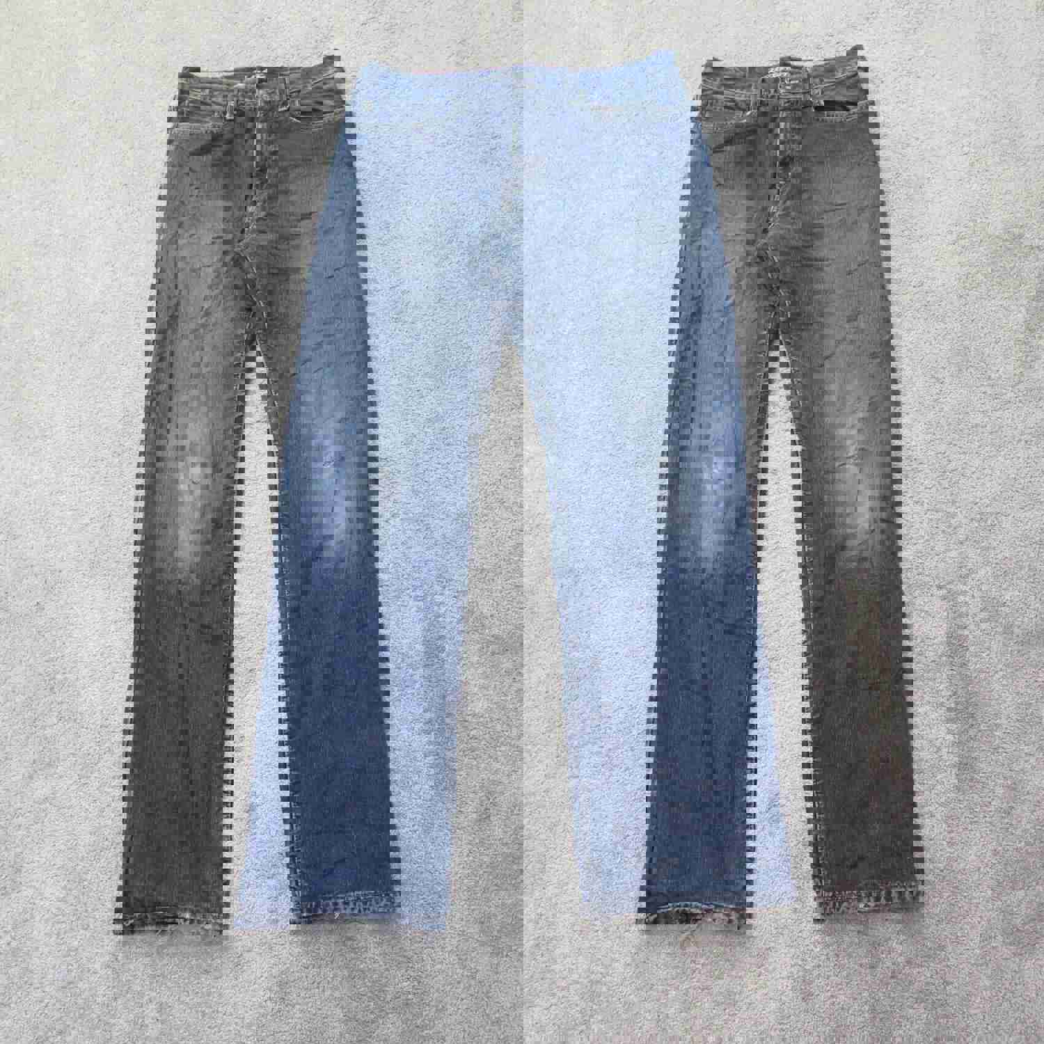 Eddie Bauer Men's Blue Denim Straight Leg Jeans W34XL34 High Rise Outdoor Workwear