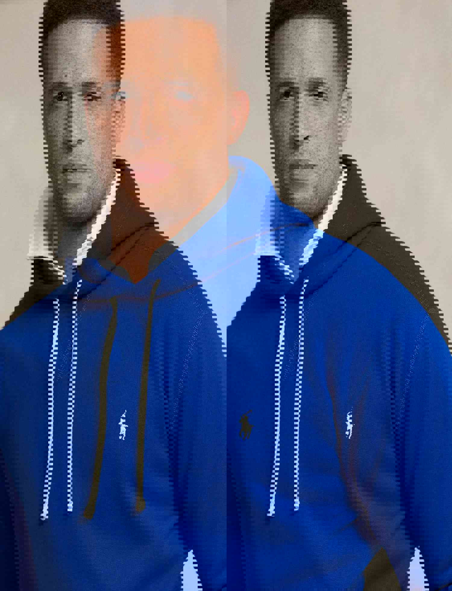 Polo Ralph Lauren Big & Tall Hoodie - Fleece Knit - Blue