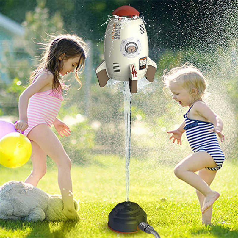 Rocket Launcher Toys for Kids - Outdoor Water Pressure Sprinkler Toy