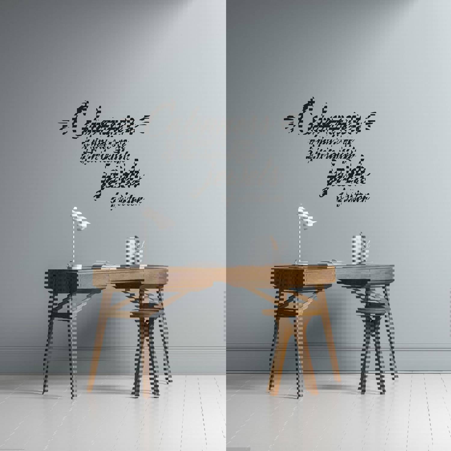 Reading Quotes Vinyl Wall Sticker Art Decal - Calmness Of Mind