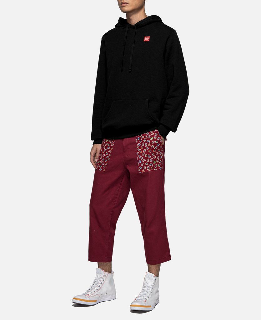 CLOT PIXEL DRAGON HOODIE - Men's Cotton Hoodie with Printed Graphics