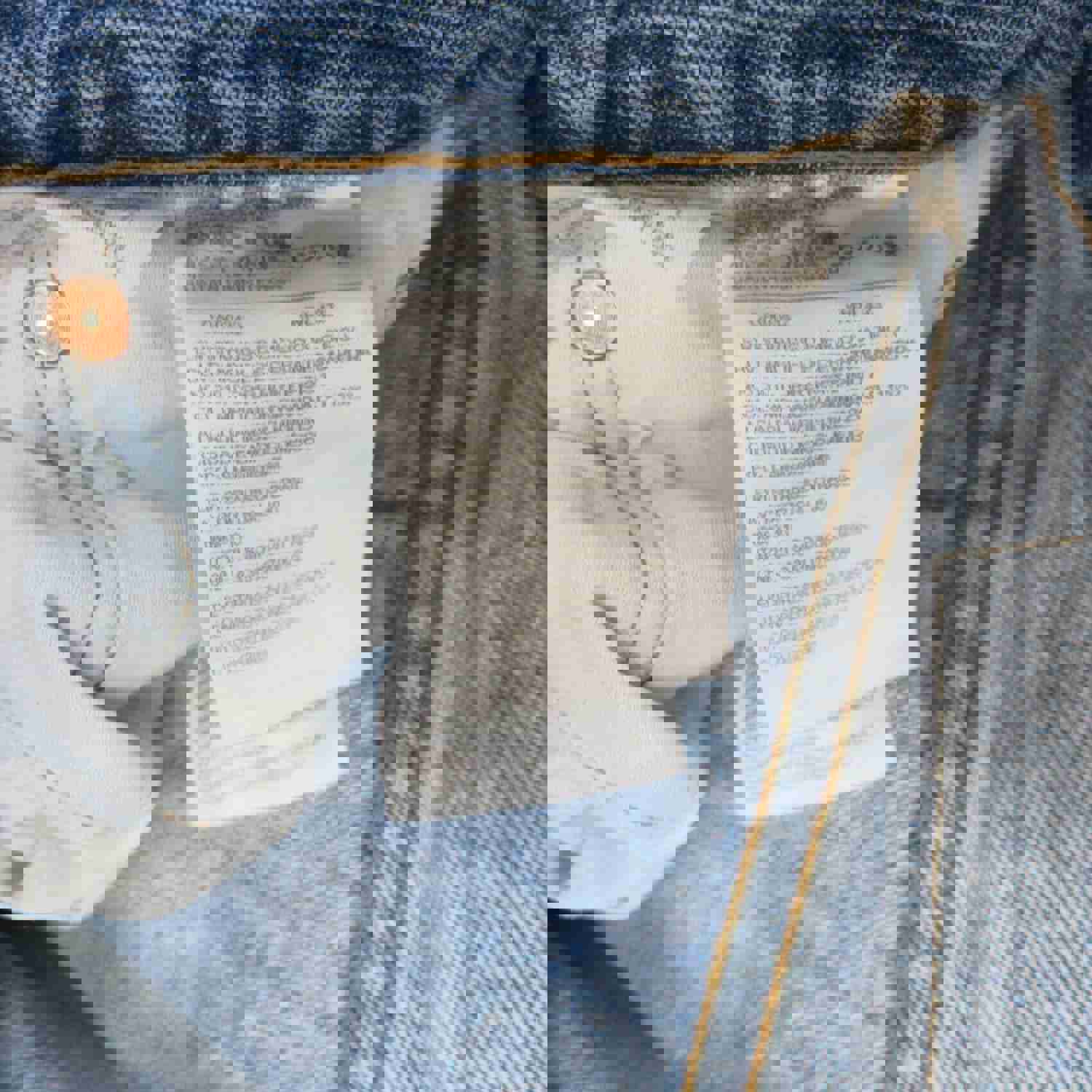 Levis Men's Blue Denim Straight Leg Jeans W33XL30