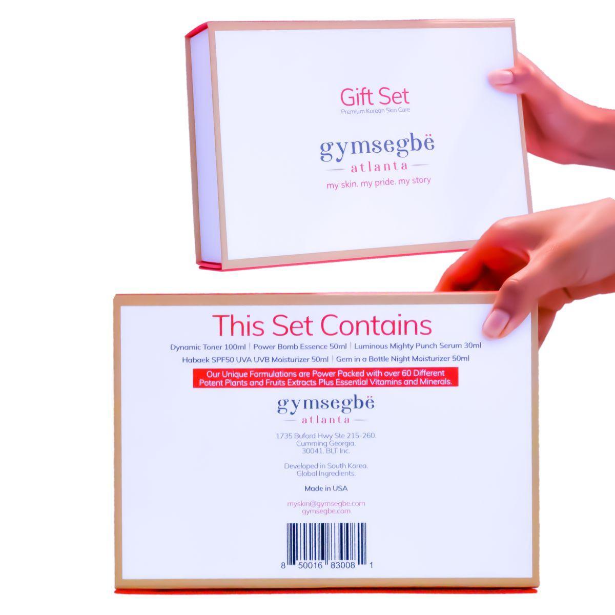 Full Size Korean Skincare Regimen Kit for Dewy Glow