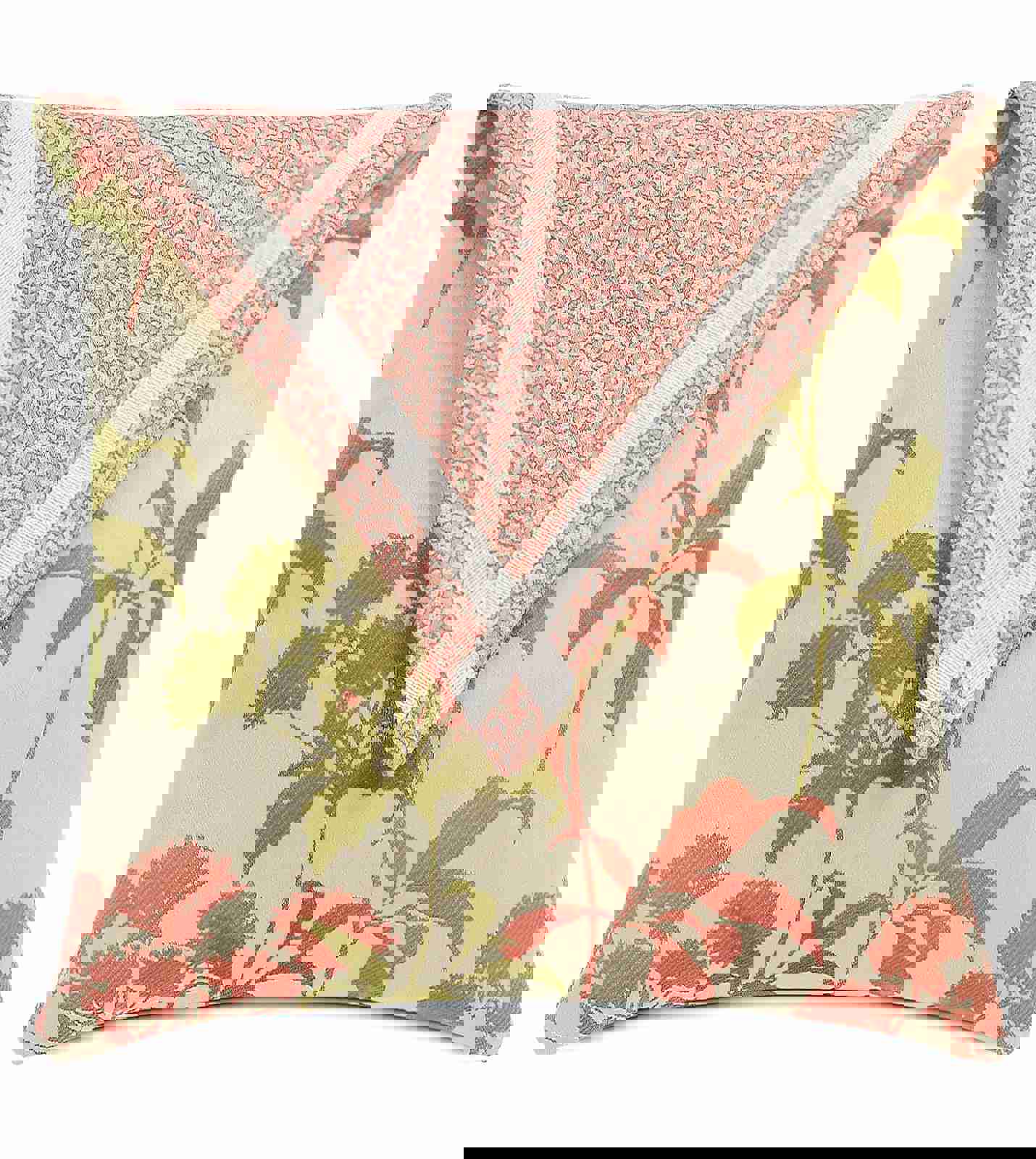 Gemma Coral Envelope Indoor Outdoor Throw Pillow Cover 16x16