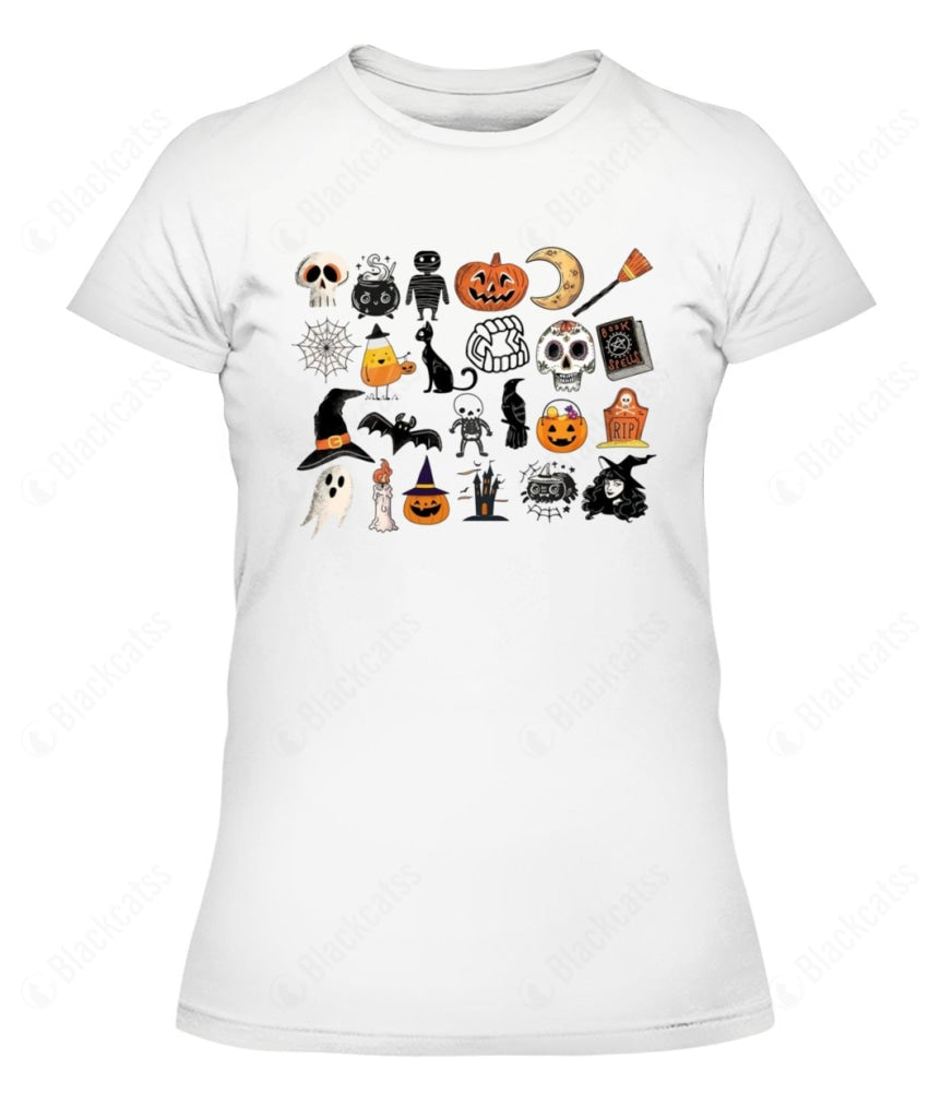 Happy Halloween Custom Graphic Apparel - Unisex Classic Fit T-Shirt