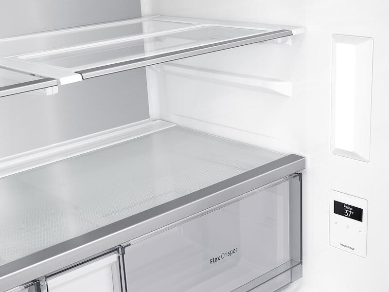 Samsung RF23A9071SR 23 Cu. Ft. Smart Counter Depth 4-Door Flex™ Refrigerator With Autofill Water Pitcher And Dual Ice Maker In Stainless Steel