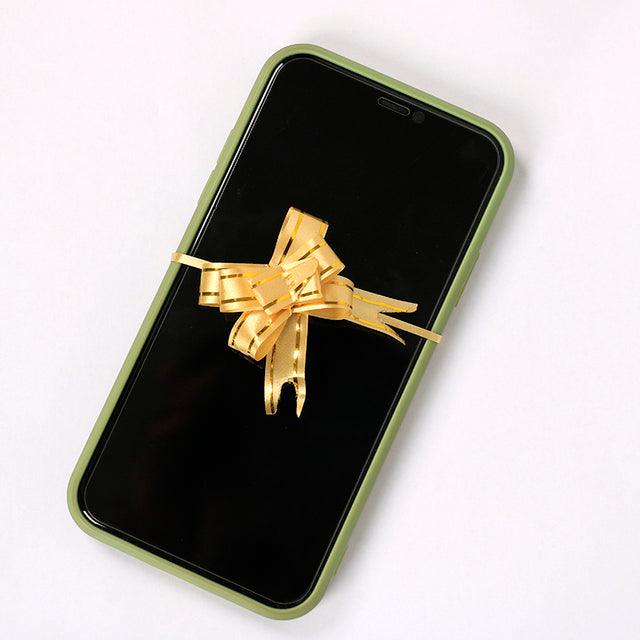 100pcs Gift Packing Pull Bow Ribbons for Wedding Birthday Party DIY Decoration