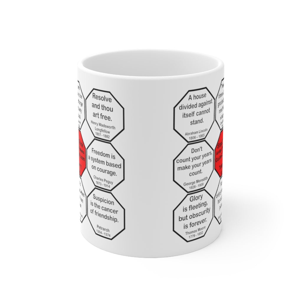 MugWisdom Team 11 of 24 - Antique Wisdoms Ceramic 11oz Cup